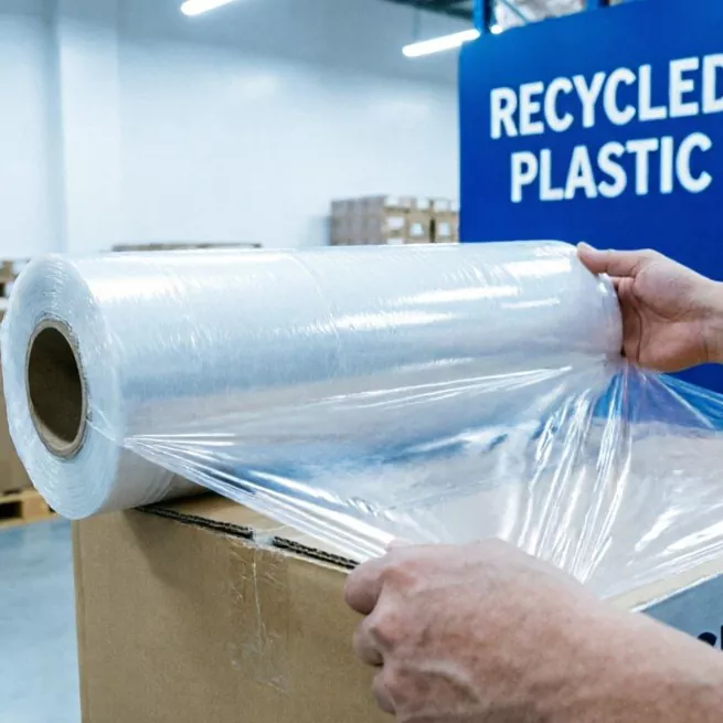 Стретч-пленка из переработанного пластика